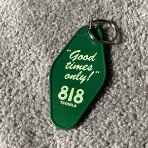 818 tequila keychain